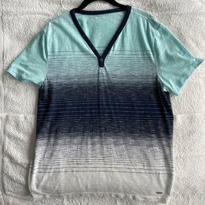 Express men’s short sleeve medium Henley shirt